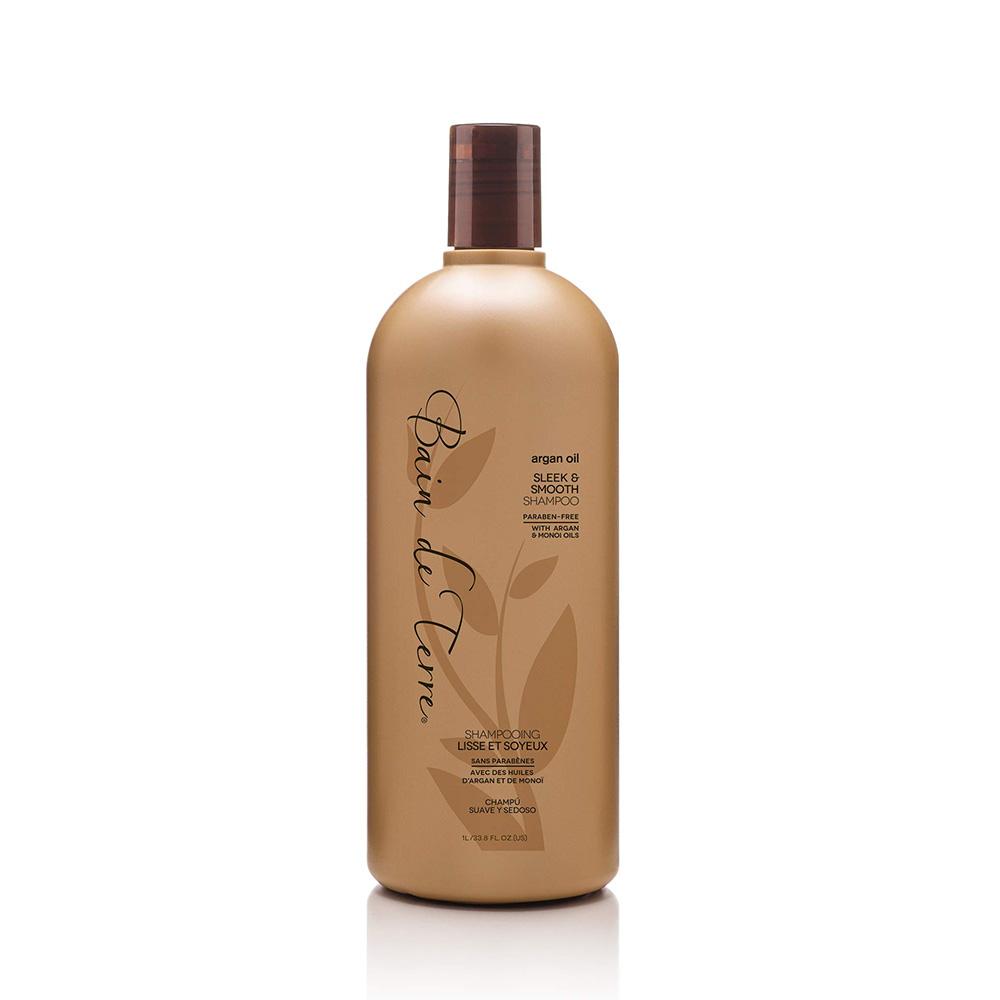 Create a radiant sleek & smooth glow. Tame unruly hair & reduce frizz with weightless control, even on the most humid days.  A lush, paraben-free, smoothing shampoo infused with precious argan & monoi oils that lavish hair in soft, sumptuous, silky perfection.