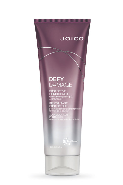 Joico Defy Damage Protective Conditioner replenishes lost moisture, restores softness and boosts hair's resilience against breakage.