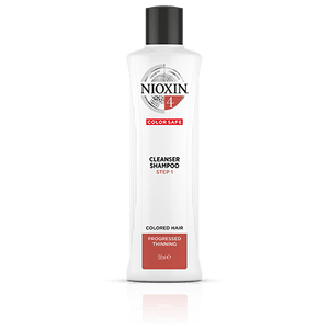 Nioxin Cleanser Shampoo System 4 for Colored Treated Hair with Progressed Thinning