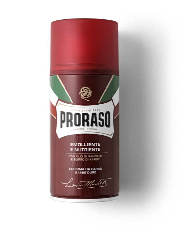 PRORASO SHAVING FOAM: MOISTURIZING & NOURISHING