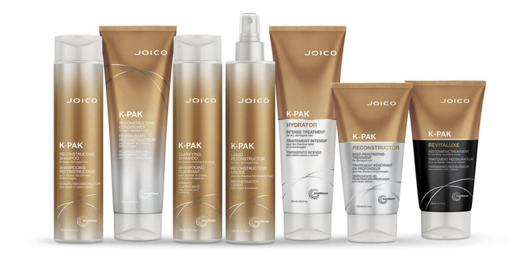 Think your mane is a lost cause? Meet our damaged-hair hero. Powered by Joico’s SmartRelease liposome technology that swoops in torepair, strengthen, and protect hair precisely where it needs it, our iconic K-PAK collection helps repair years of visible damage and fight future breakage at the same time. With just one use, distressed tresses are rescued and restored to their shining,healthy-looking glory.