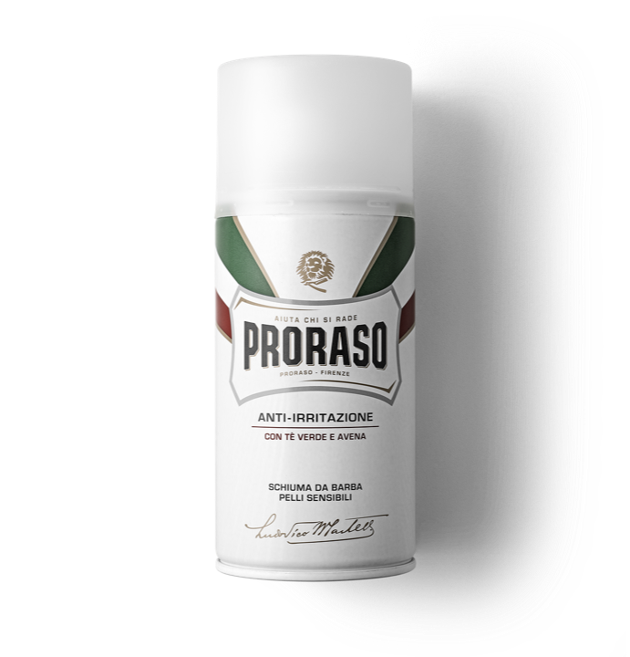 PRORASO SHAVING FOAM WHITE